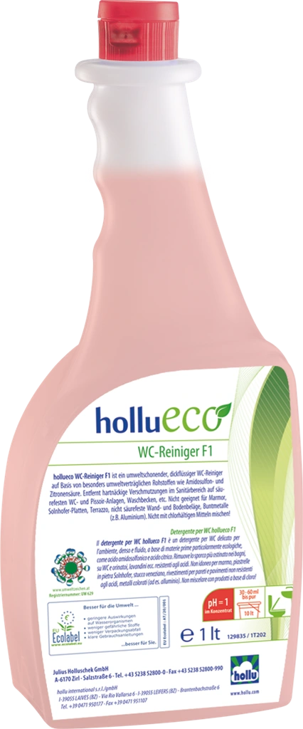 hollueco WC tisztító F1   1 liter